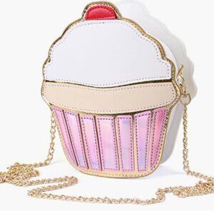 Cupcake Crossbody Handbag Women Small Purse and Cell Phone Shoulder Bag